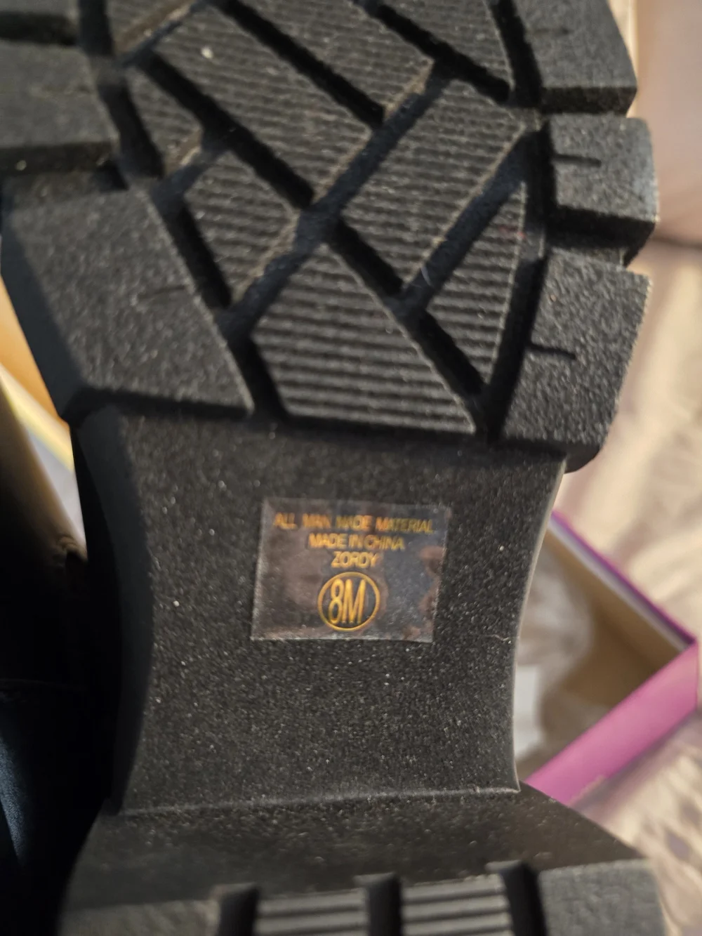 NWOT Women's Black Soda Boot